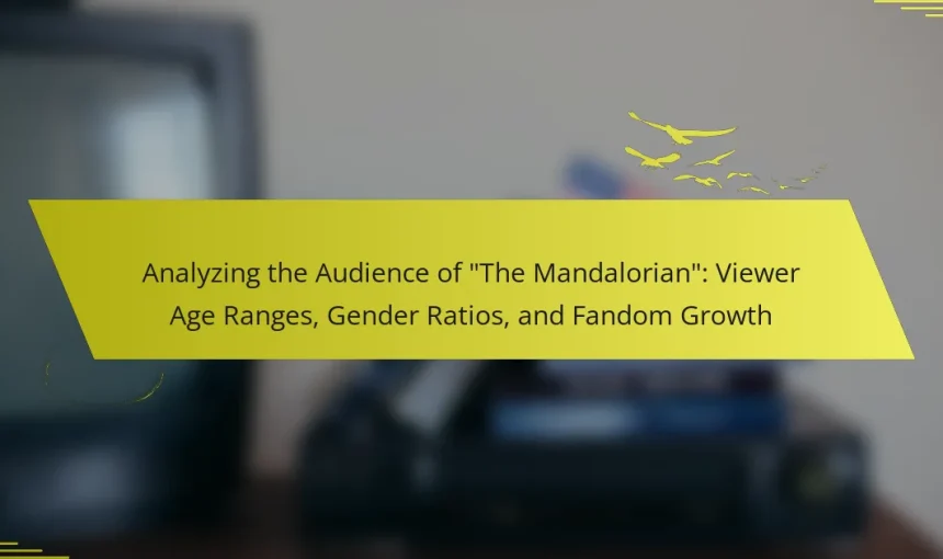 Analyzing the Audience of “The Mandalorian”: Viewer Age Ranges, Gender Ratios, and Fandom Growth