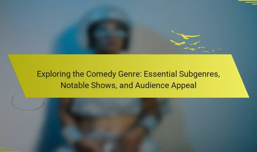 Exploring the Comedy Genre: Essential Subgenres, Notable Shows, and Audience Appeal