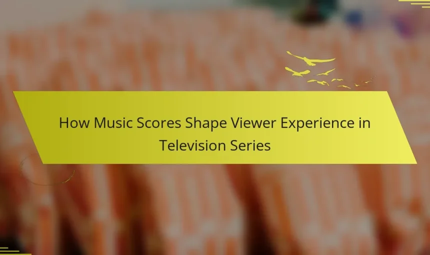 How Music Scores Shape Viewer Experience in Television Series