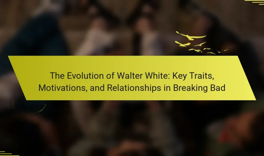 The Evolution of Walter White: Key Traits, Motivations, and Relationships in Breaking Bad