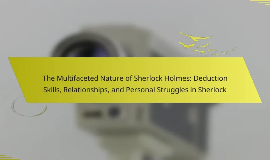 The Multifaceted Nature of Sherlock Holmes: Deduction Skills, Relationships, and Personal Struggles in Sherlock