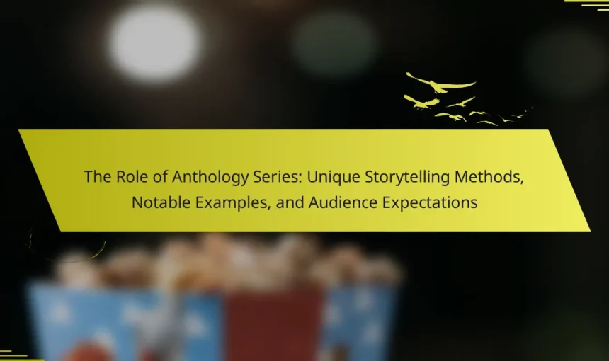 The Role of Anthology Series: Unique Storytelling Methods, Notable Examples, and Audience Expectations