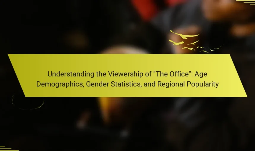 Understanding the Viewership of “The Office”: Age Demographics, Gender Statistics, and Regional Popularity