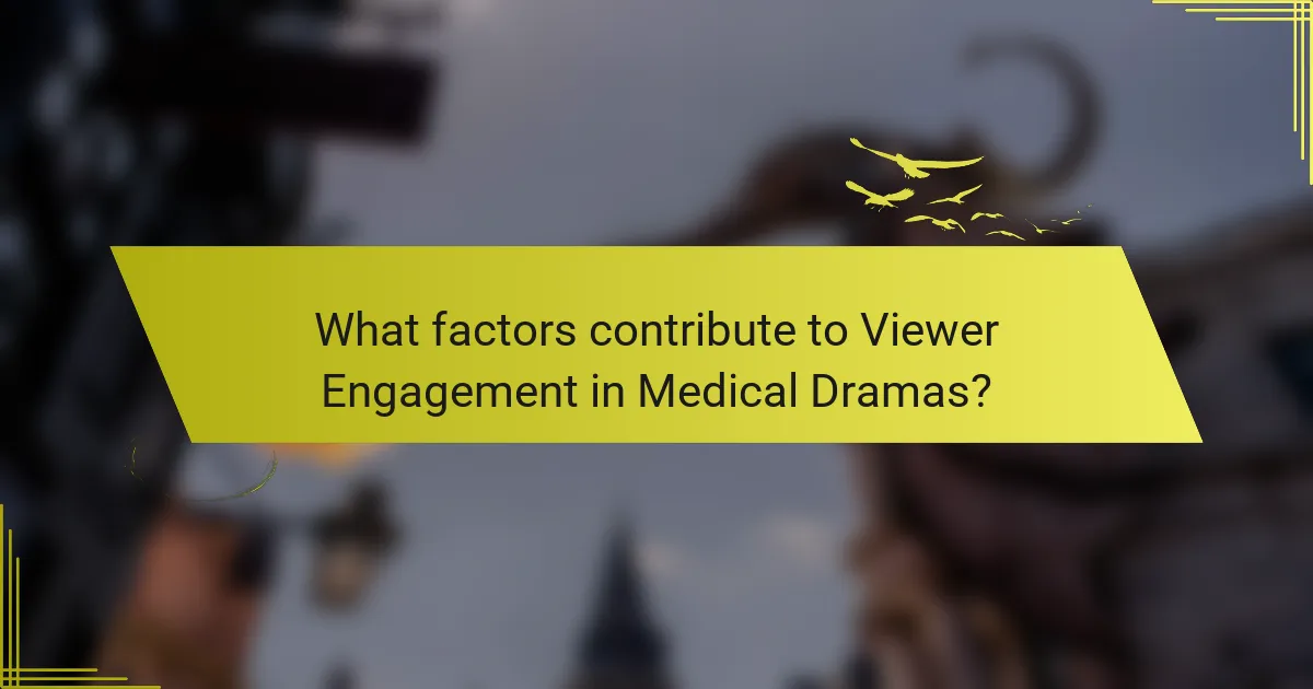 What factors contribute to Viewer Engagement in Medical Dramas?