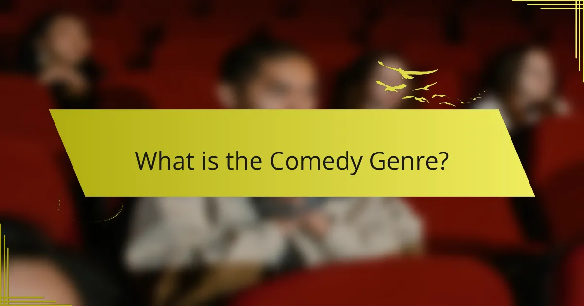 What is the Comedy Genre?
